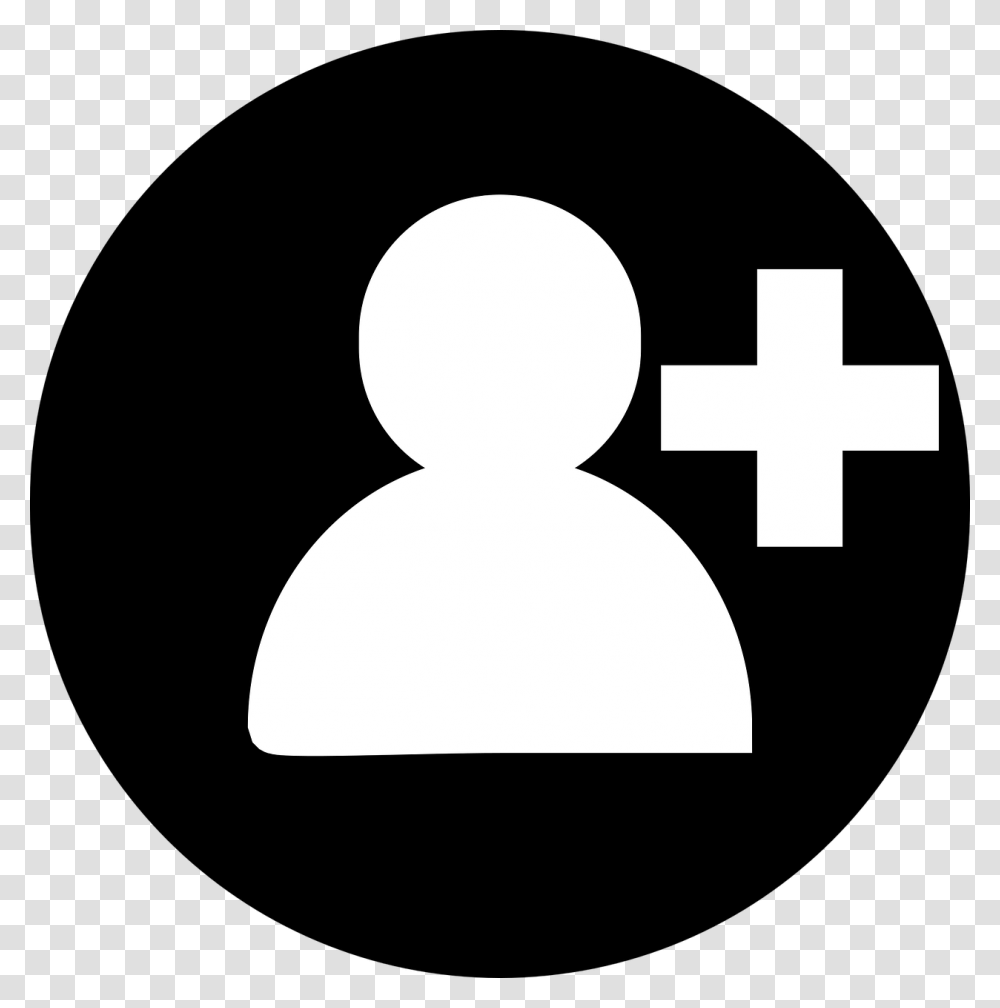 User Add Icon Icon Add Person, Symbol, Silhouette, Logo, Trademark Transparent Png