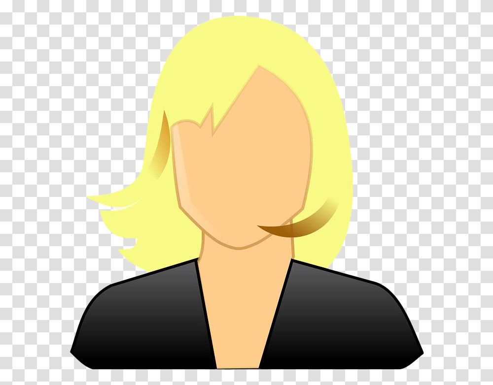 User Avatar Female Blond Girl Woman Lady Windows Female User Icon, Helmet, Apparel Transparent Png