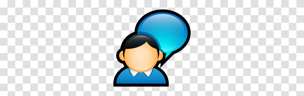 User Chat Icon Soft Scraps Iconset Hopstarter, Sphere, Helmet, Lighting, Ball Transparent Png