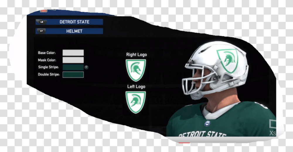 User Generated Maximum Football 2019 Teams, Helmet, Apparel, Person Transparent Png