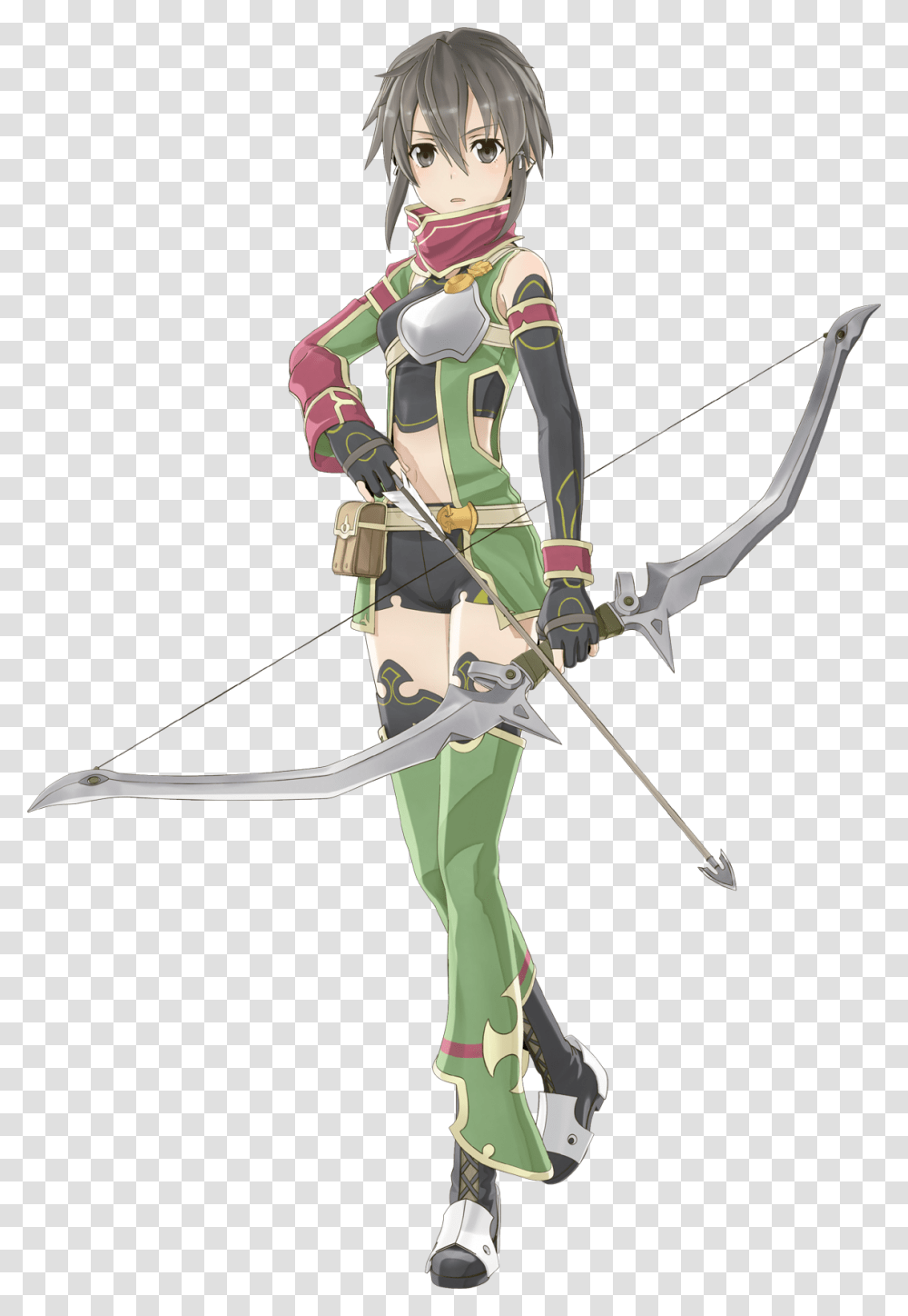 User Image Sword Art Online Sinon Sao, Archer, Archery, Sport, Bow Transparent Png