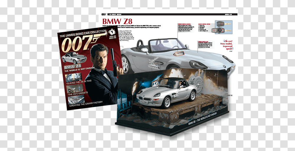 User Posted Image James Bond Model Car Collection, Vehicle, Transportation, Person, Wheel Transparent Png