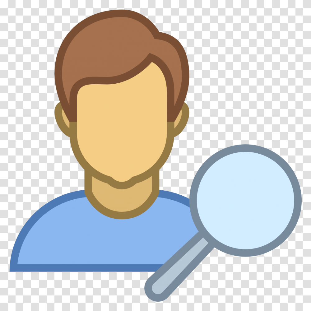 User Search Find Icon Search Customer Icon, Magnifying Transparent Png