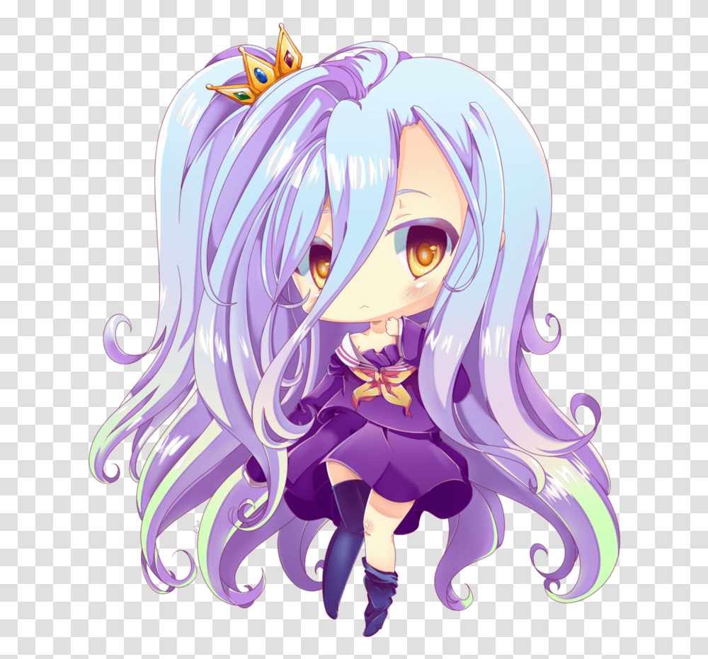 User Shiro Anime & Manga Stack Exchange Game No Life Shiro Sticker, Comics, Book, Flower, Plant Transparent Png