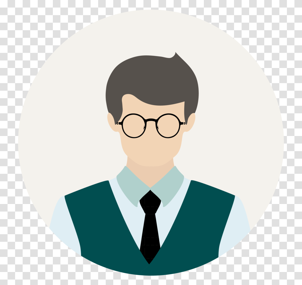 User Stories Humm User, Tie, Accessories, Person, Glasses Transparent Png