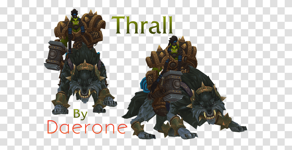 Uses Original Warcraft 3 Animations Warcraft 3 Thrall Model, World Of Warcraft, Person, Human, Overwatch Transparent Png