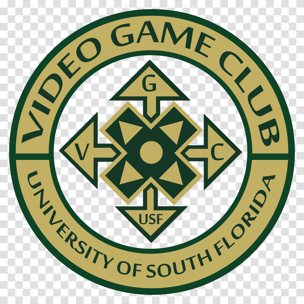 Usf Video Game Club, Logo, Trademark, Badge Transparent Png