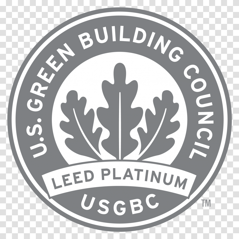 Usgbc Leed Platinum Certification Dwl Architects Us Green Building Council Leed Platinum, Label, Logo Transparent Png