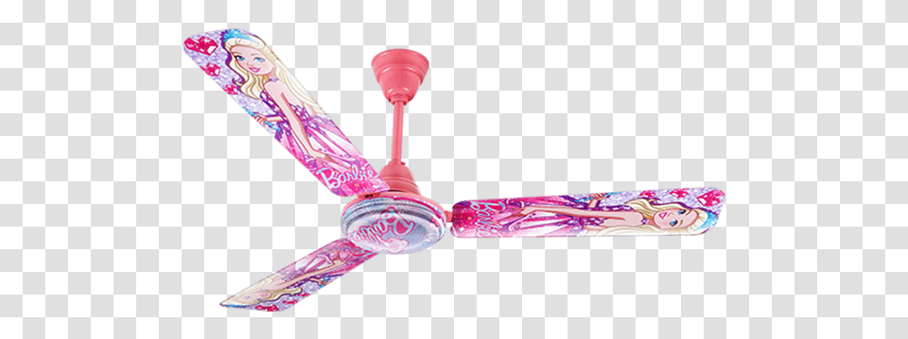 Usha Barbie Kids Fan, Ceiling Fan, Appliance Transparent Png