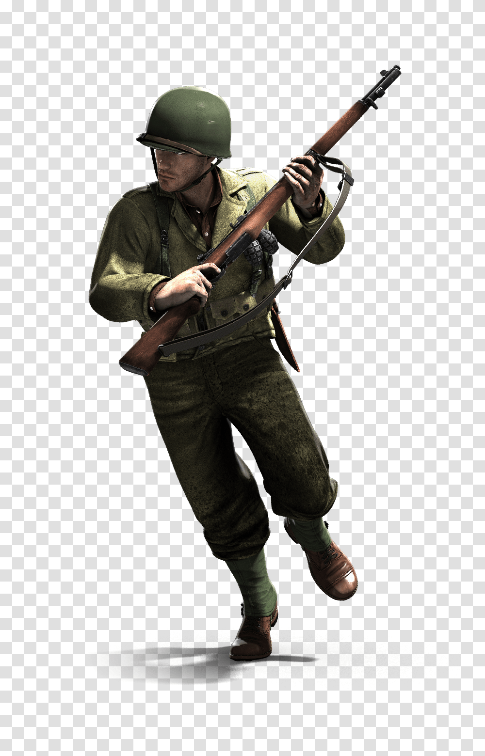 Usinf, Person, Helmet, Weapon Transparent Png