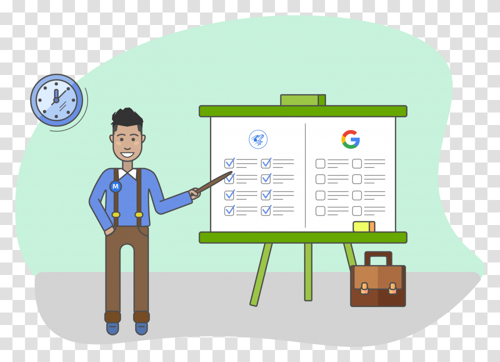 Using Google Voice For Businesses Think Again Cartoon, White Board, Teacher, Person Transparent Png