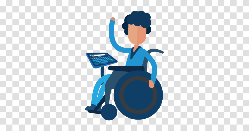 Using Smart Devices To Make Sweet For The Disabled, Chair, Furniture, Computer Keyboard, Dentist Transparent Png