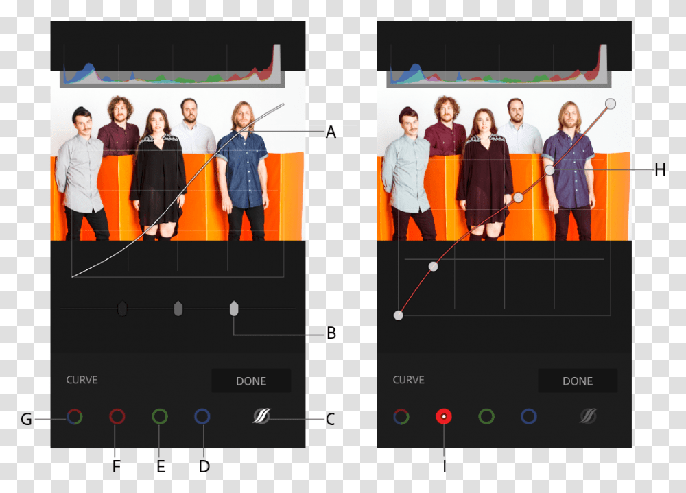 Using The Tone Curve In Adobe Photoshop Lightroom Cc Tone Curve Lightroom Mobile, Person, Pants, People Transparent Png