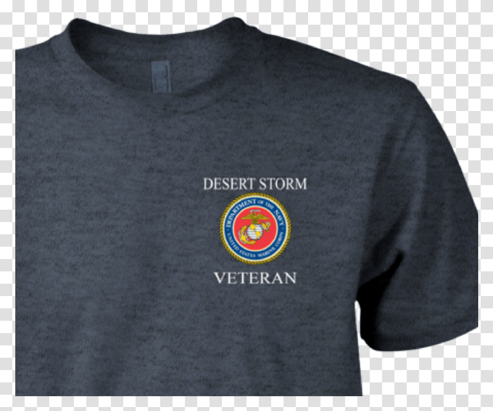 Usmc Desert Storm Veteran T Shirt National Desert Storm Marine Corps, Apparel, Logo Transparent Png