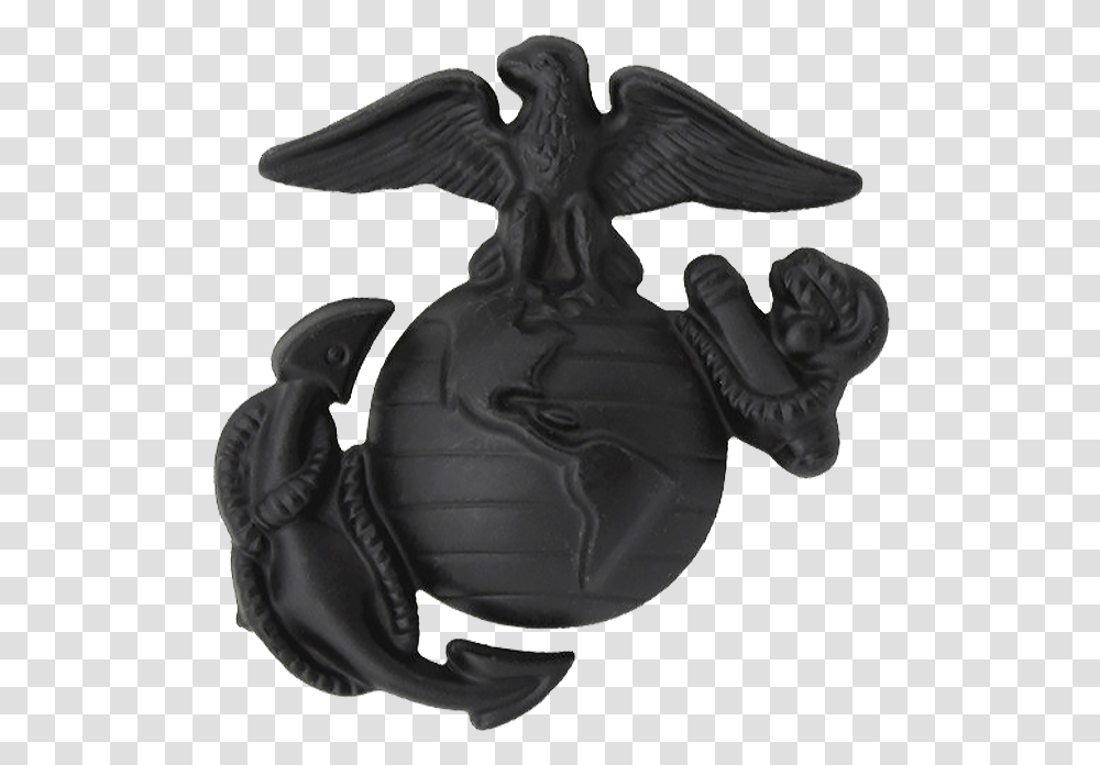 Usmc Eagle Globe And Anchor Black, Animal, Person, Human, Tortoise Transparent Png