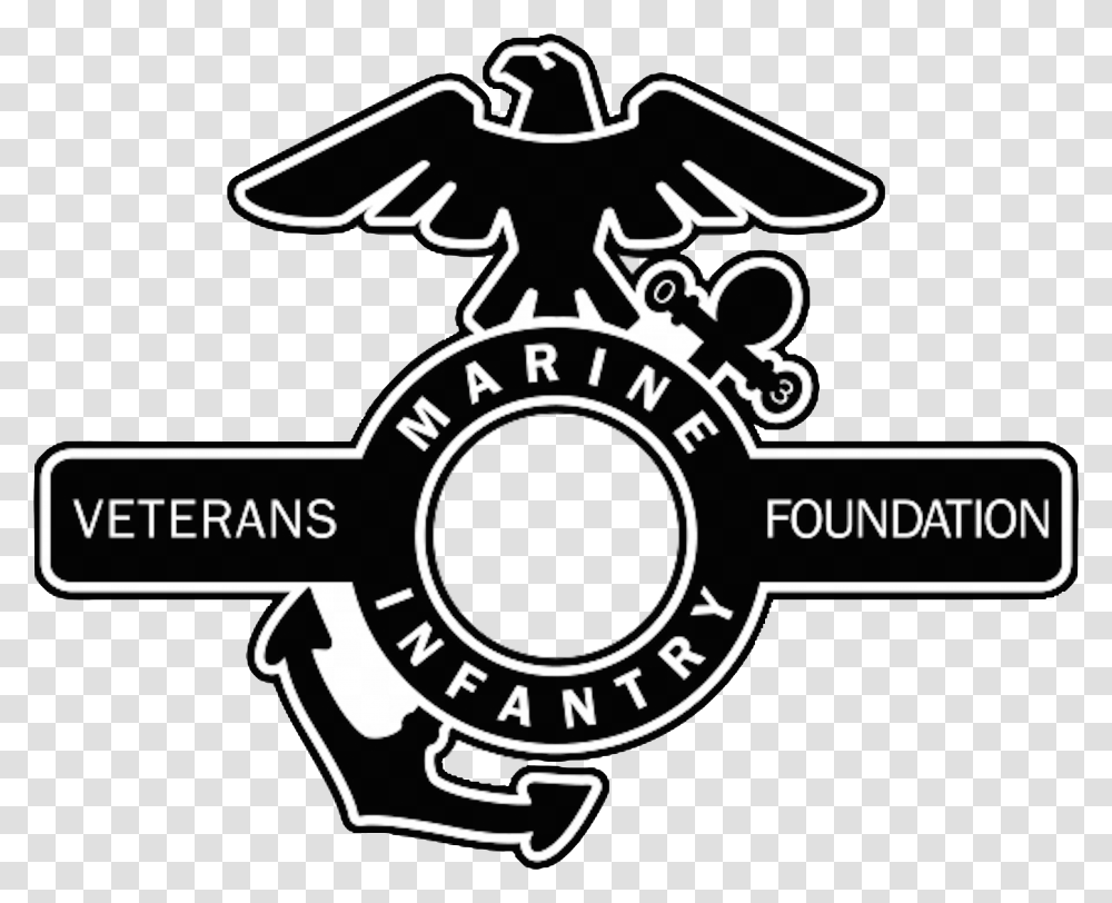 Usmc Infantry Logo Download Marine Infantry Symbol, Trademark, Machine, Emblem, Gear Transparent Png