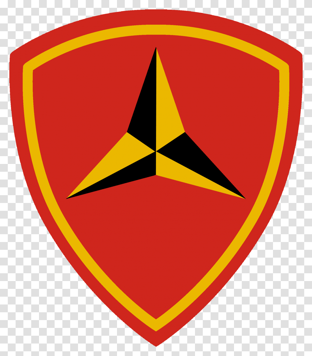 Usmc Svg Ww2 1st Marine Division Logo, Armor, Shield, Star Symbol Transparent Png