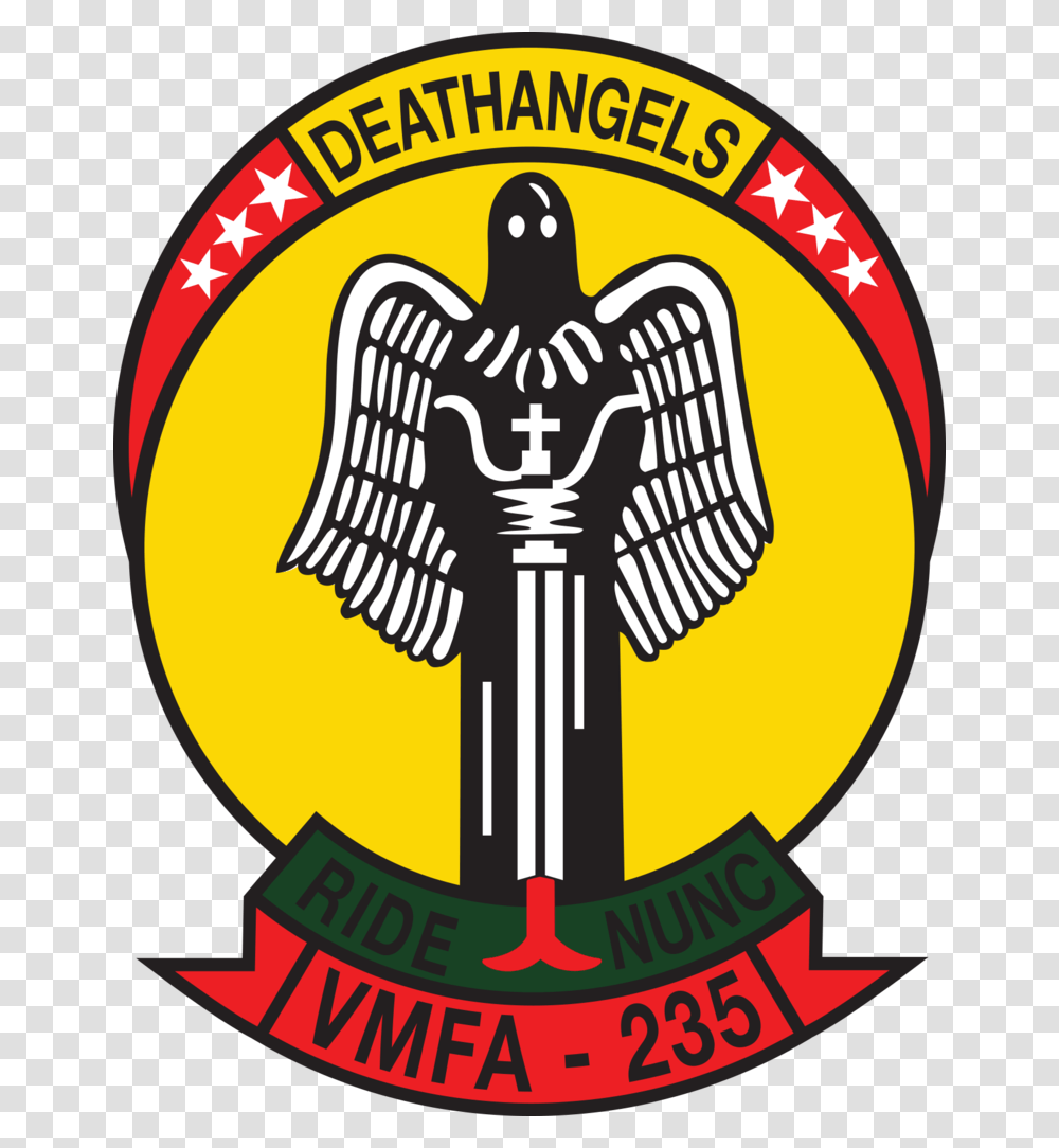 Usmc Vmfa 235 Death Angel Sticker Death Angel Leathernecks, Poster, Advertisement, Logo Transparent Png