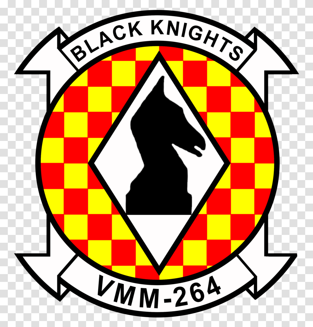 Usmc Vmm 264 Black Knights Sticker Vmm 264 Rein, Poster, Advertisement, Sign Transparent Png