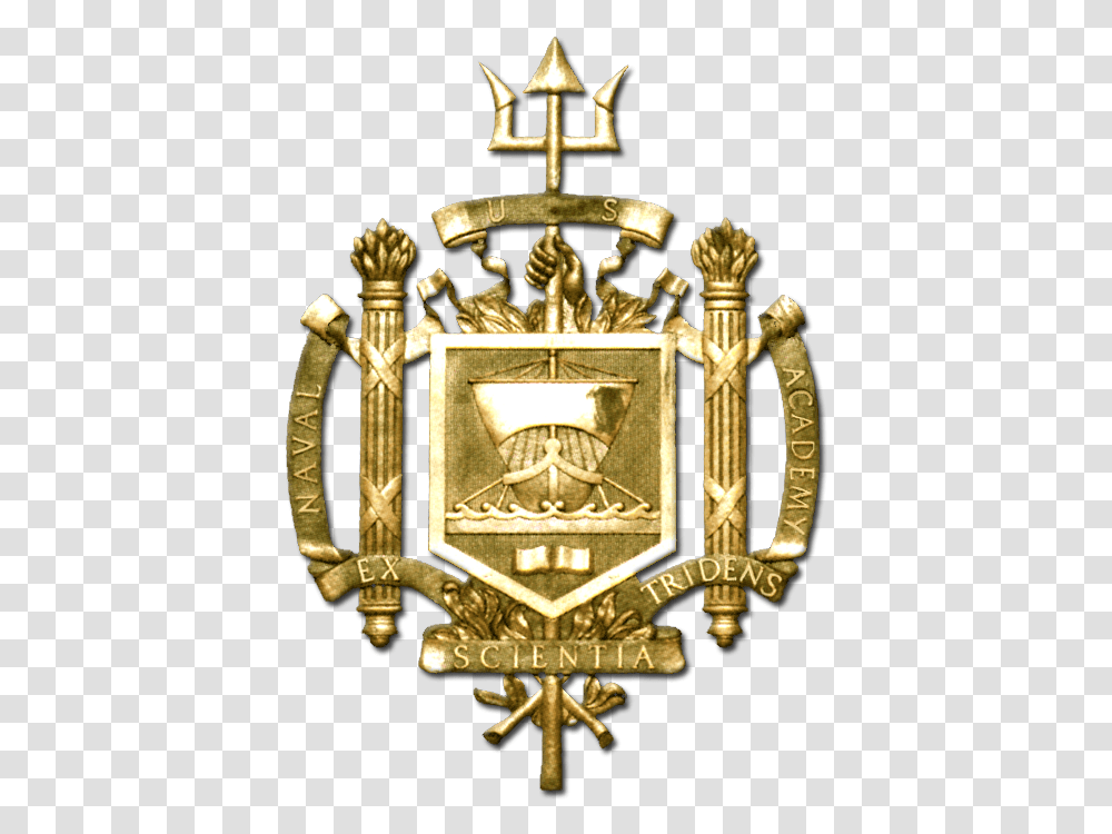 Usna Gold Seal United States Naval Academy, Chandelier, Lamp, Emblem Transparent Png