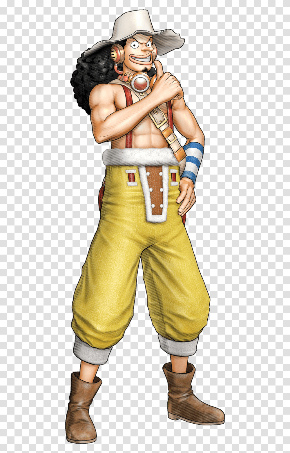Usopp Warriors One Joint Costume Piece Pirate One Piece Pirate Warriors Usopp, Apparel, Person, Human Transparent Png
