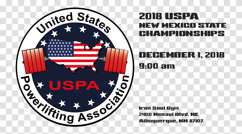 Uspa, Flag, American Flag, Logo Transparent Png