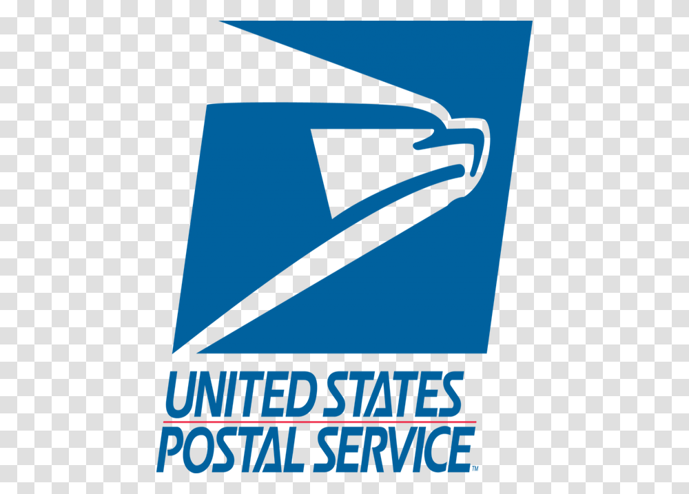 Usps Emblem Logo Us Postal Logo, Label, Recycling Symbol Transparent Png