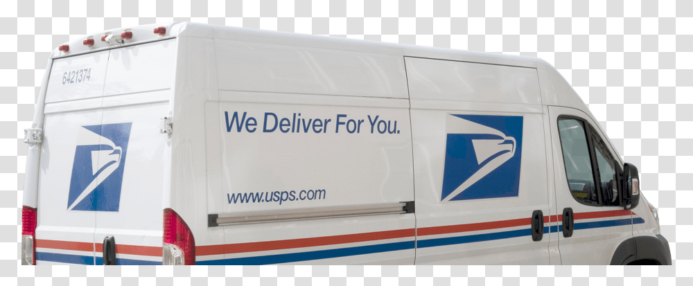 Usps Promaster Van Commercial Vehicle, Transportation, Moving Van, Postal Office, Truck Transparent Png