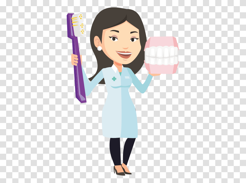 Usps Truck Dentist Clipart, Person, Nurse, Teeth, Mouth Transparent Png