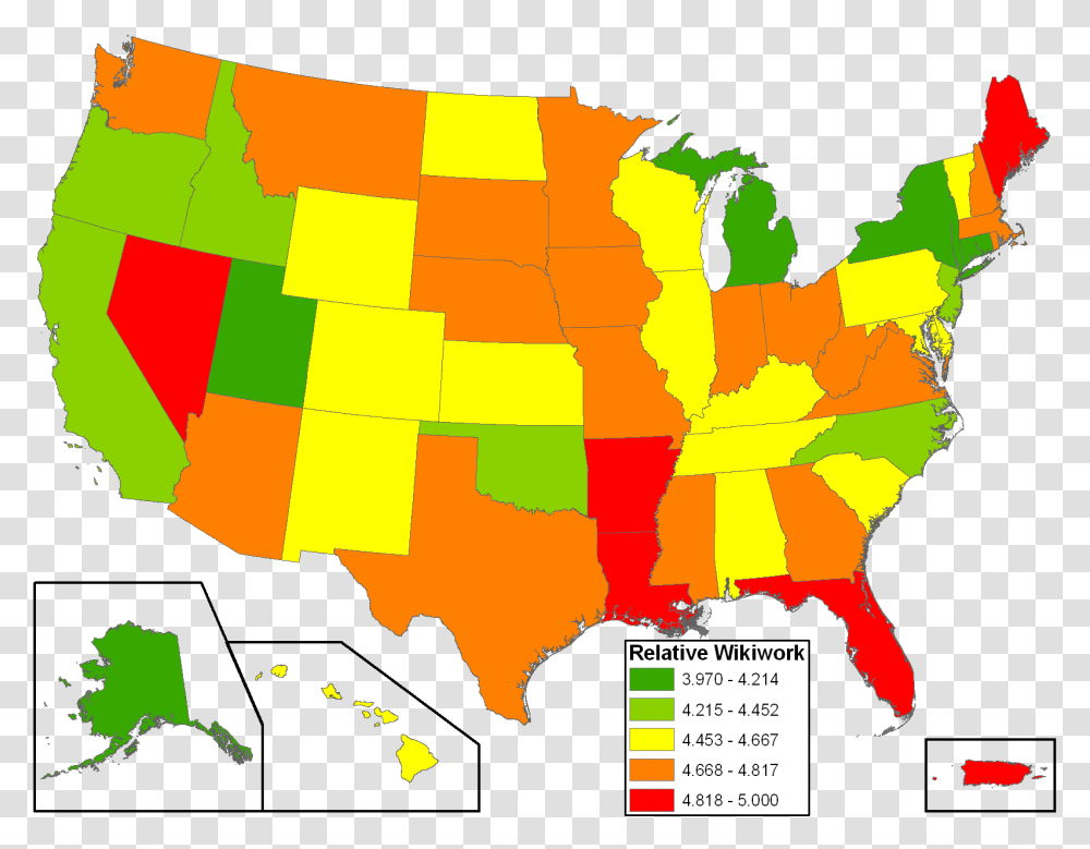 Usrd Wikiwork Test Largest Religion In Each State, Leaf, Plant, Plot, Diagram Transparent Png