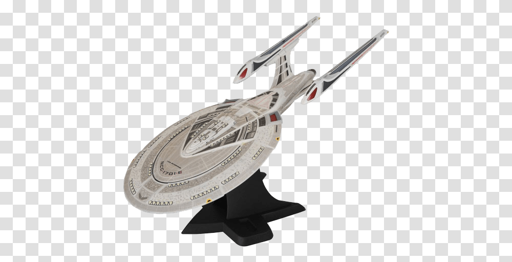 Uss Enterprise E Startrekblog Star Trek Enterprise Statue, Spaceship, Aircraft, Vehicle, Transportation Transparent Png