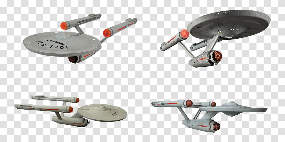 Uss Enterprise Star Trek, Aircraft, Vehicle, Transportation, Airplane Transparent Png