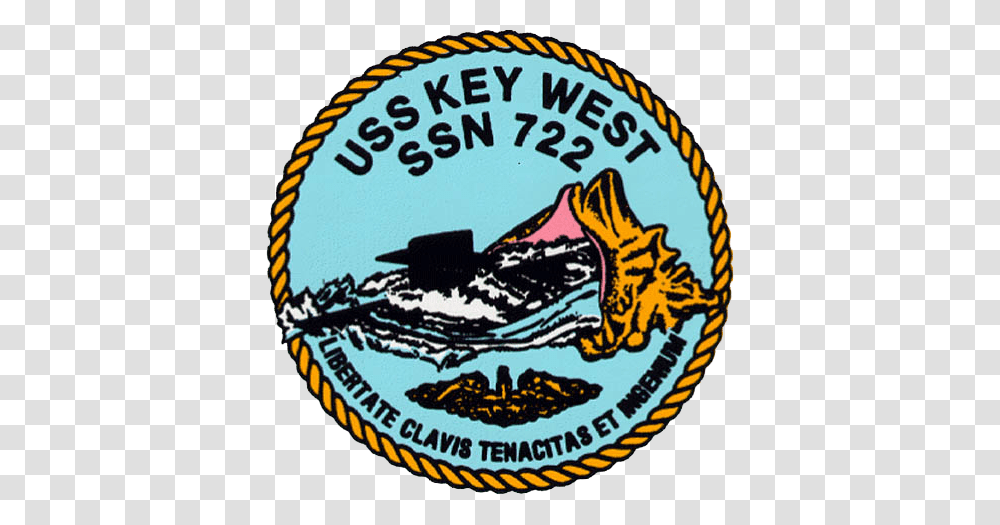 Uss Key West Ssn Crest, Label, Logo Transparent Png