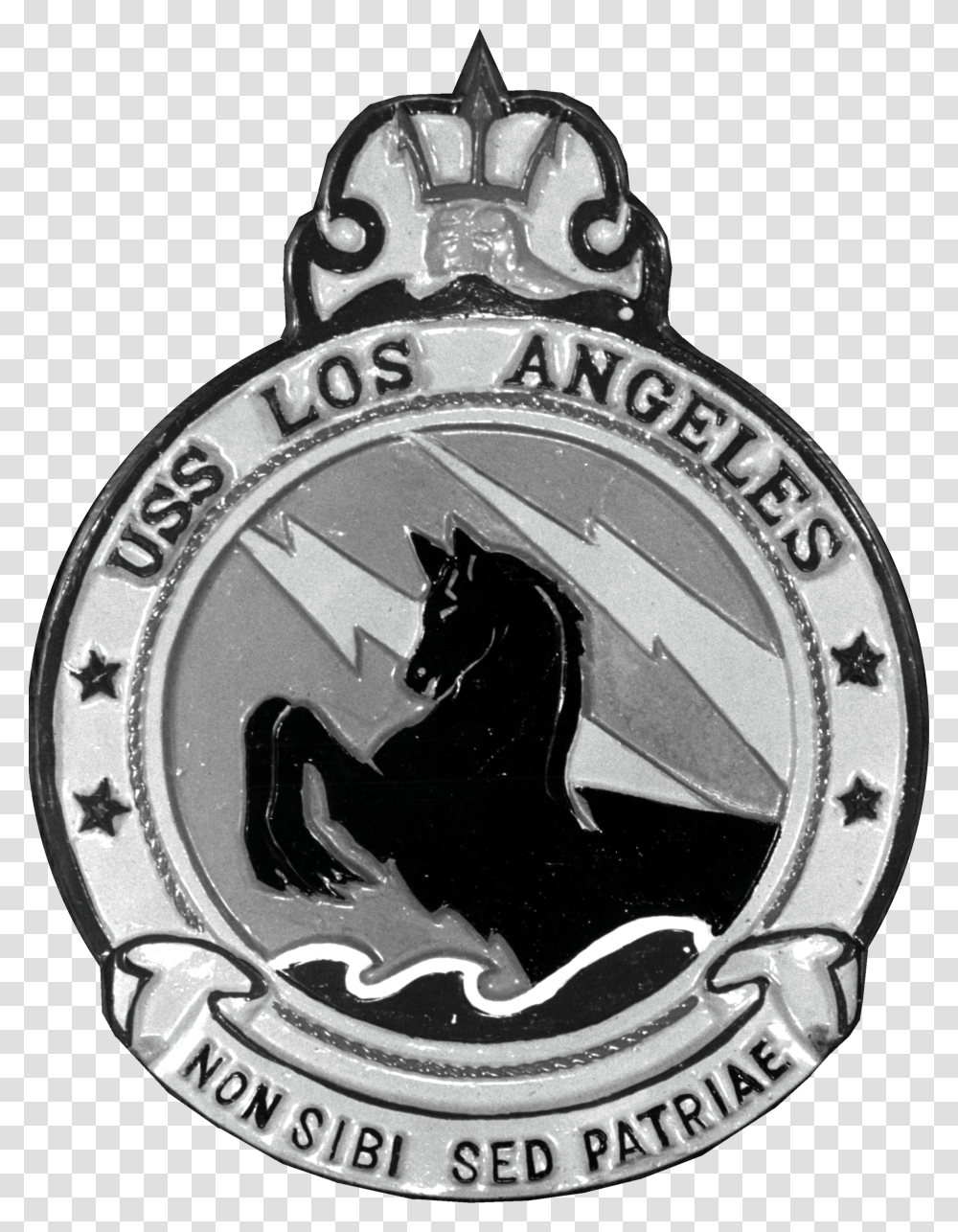 Uss Los Angeles Insignia Transparent Png