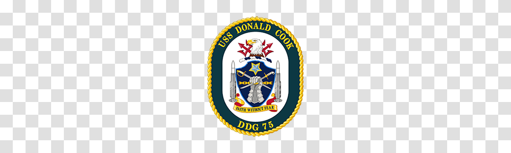 Ussdonaldcookcrest U S Naval Forces Europe Africa U S, Logo, Trademark, Emblem Transparent Png