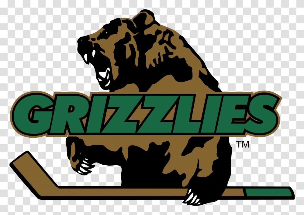 Utah Grizzlies Hockey Logo Utah Grizzlies Old Logo, Military Uniform, Minecraft, Soldier, Sea Transparent Png