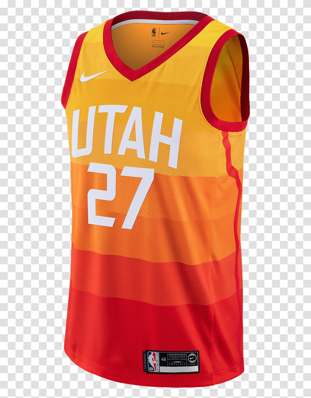 Utah Jazz Nba Jersey, Bib Transparent Png