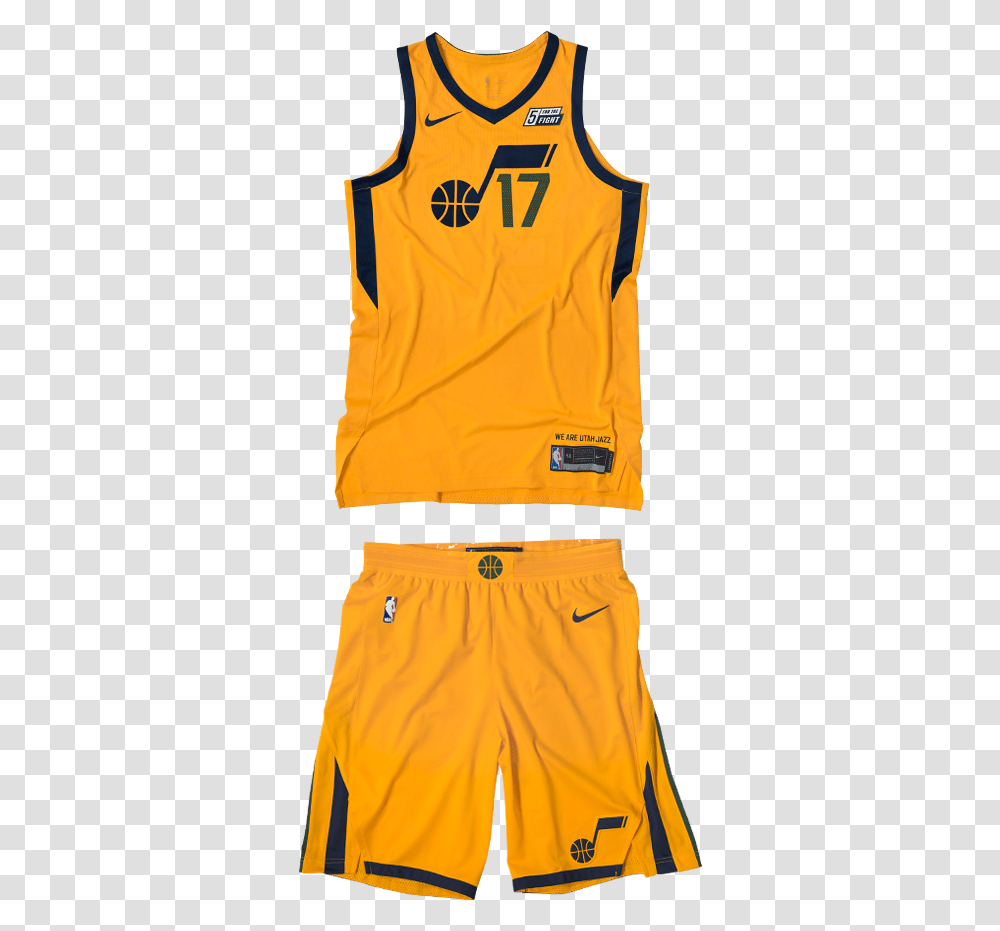 Utah Jazz Nike Uniform Collection Basketball Jersey Design Utah Jazz, Clothing, Apparel, Shorts, Person Transparent Png