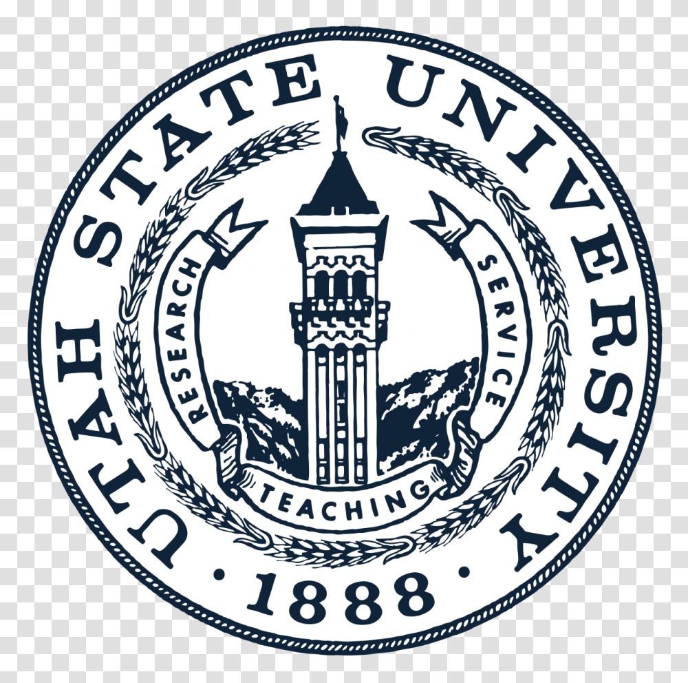 Utah State Logo Usu Utah State University Logo, Label, Text, Symbol, Emblem Transparent Png