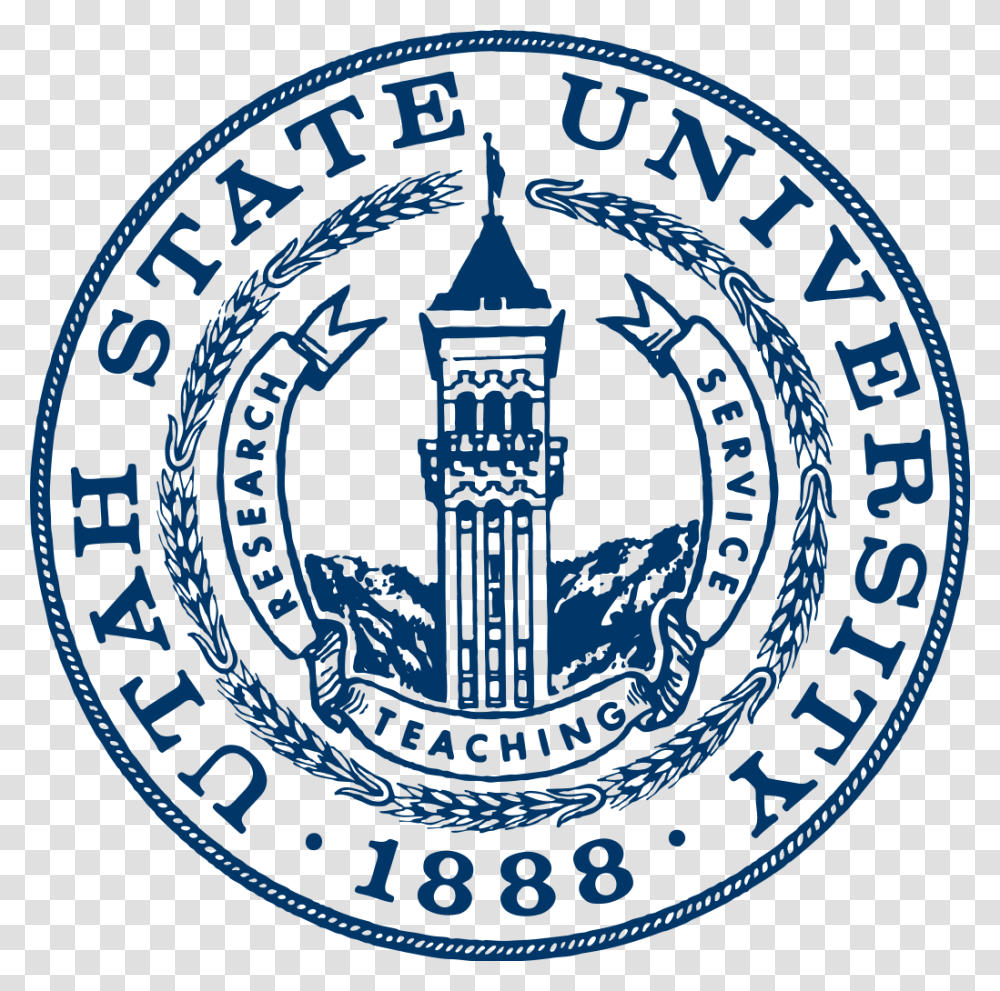 Utah State University Seal, Logo, Emblem, Label Transparent Png