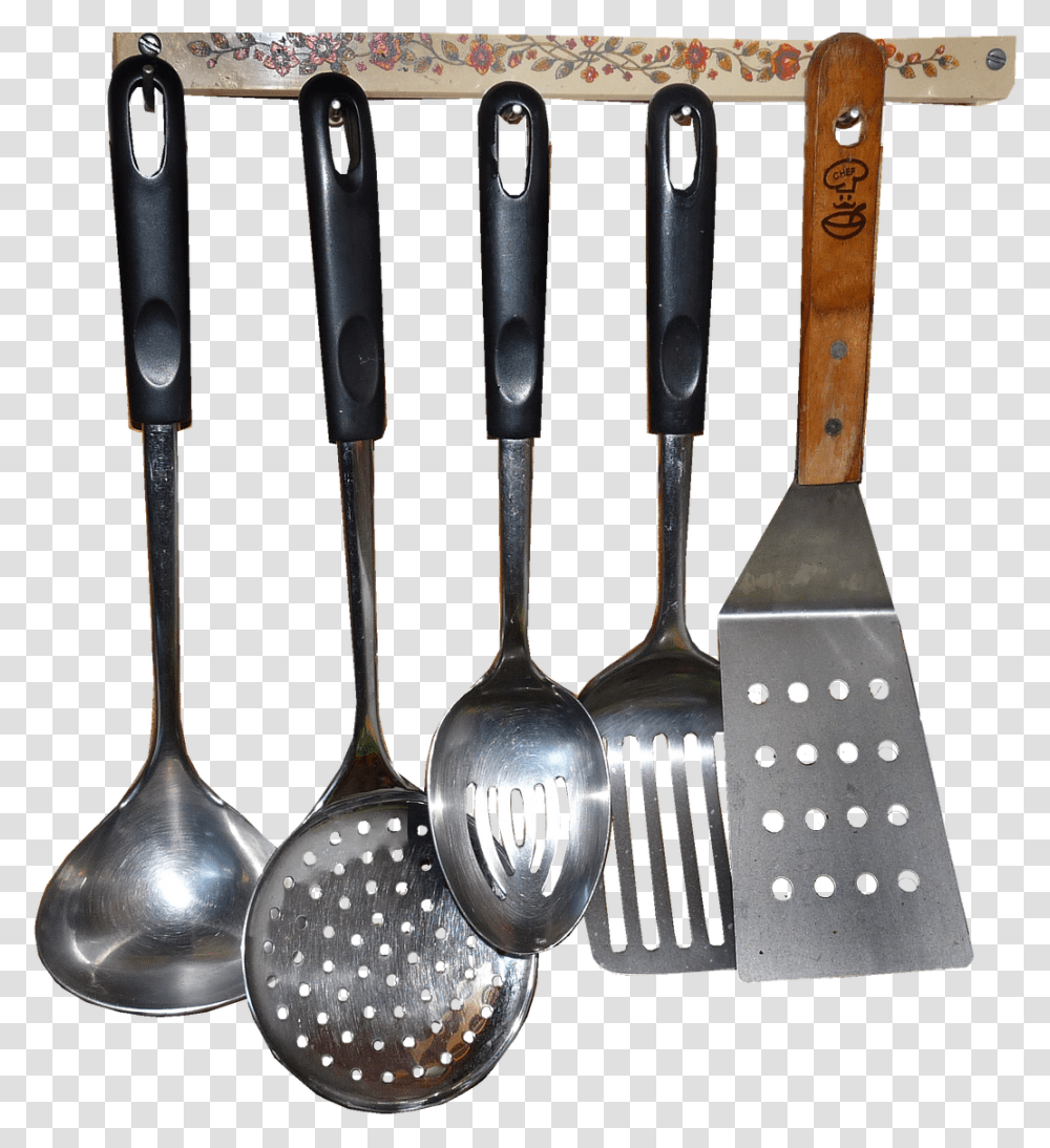 Utenslios De Cozinha, Cutlery, Spoon, Plot Transparent Png