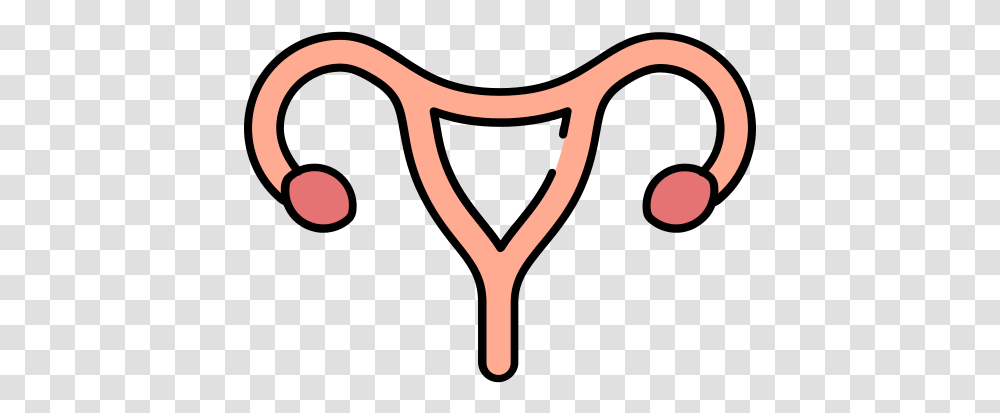 Uterus Icon Female Reproductive System Icon, Cutlery, Slingshot, Racket, Wood Transparent Png