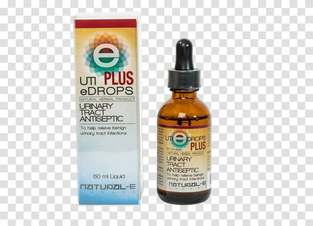 Uti E Drops Plus Natural Urinary Tract Infection, Bottle, Cosmetics, Mobile Phone, Electronics Transparent Png