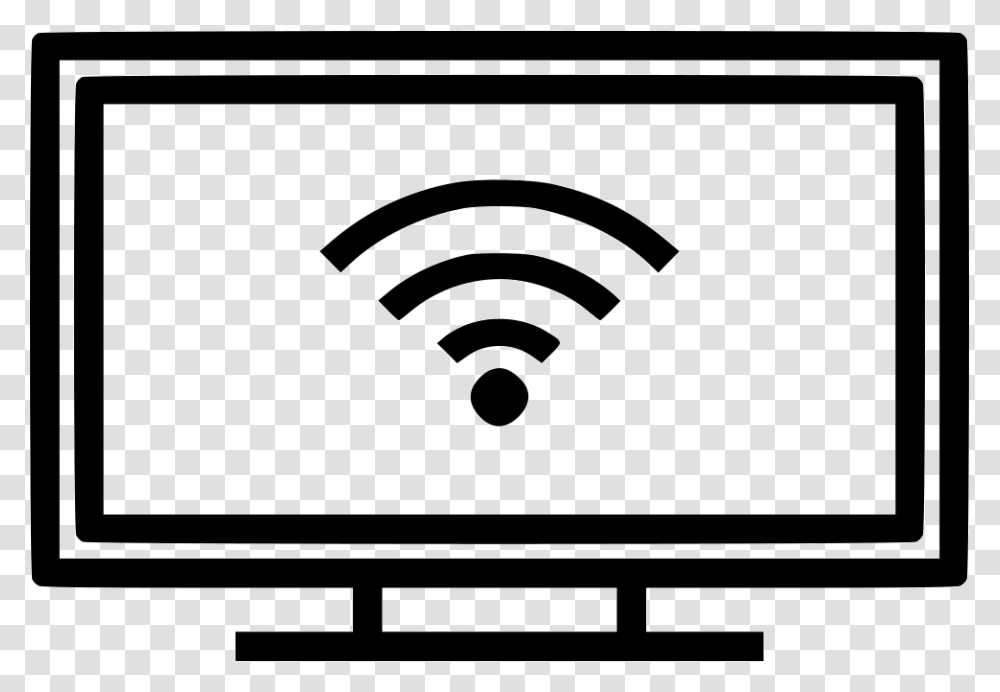 Utility Cable Tv Internet Svg Icon Free Download Tv And Internet Icon, Monitor, Screen, Electronics Transparent Png