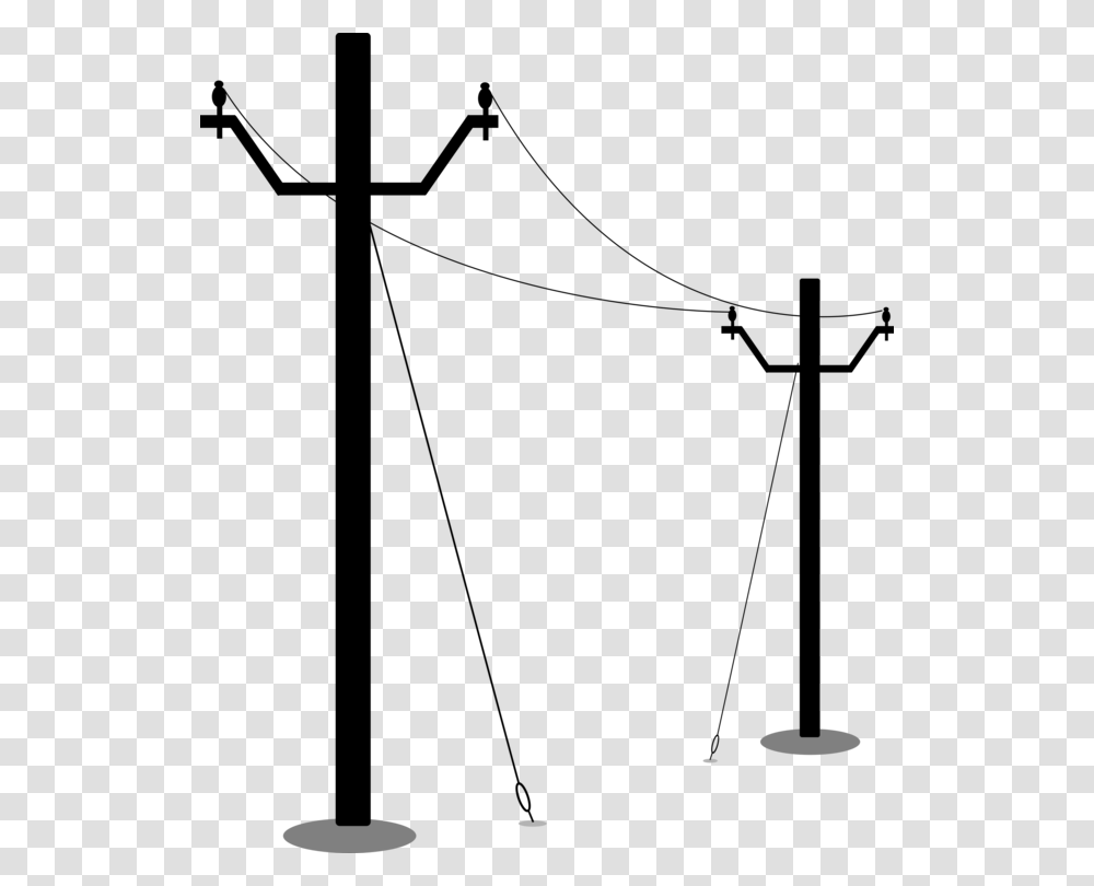 Utility Pole Electricity Overhead Power Line Public Utility, Electronics, Screen, Monitor, Display Transparent Png