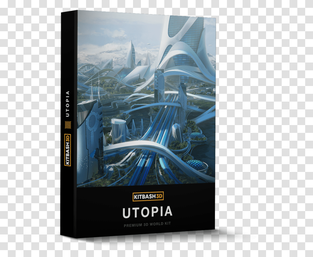 UtopiaSrcset Data Utopia Futuristic City Concept Art, Metropolis, Urban, Building, Architecture Transparent Png
