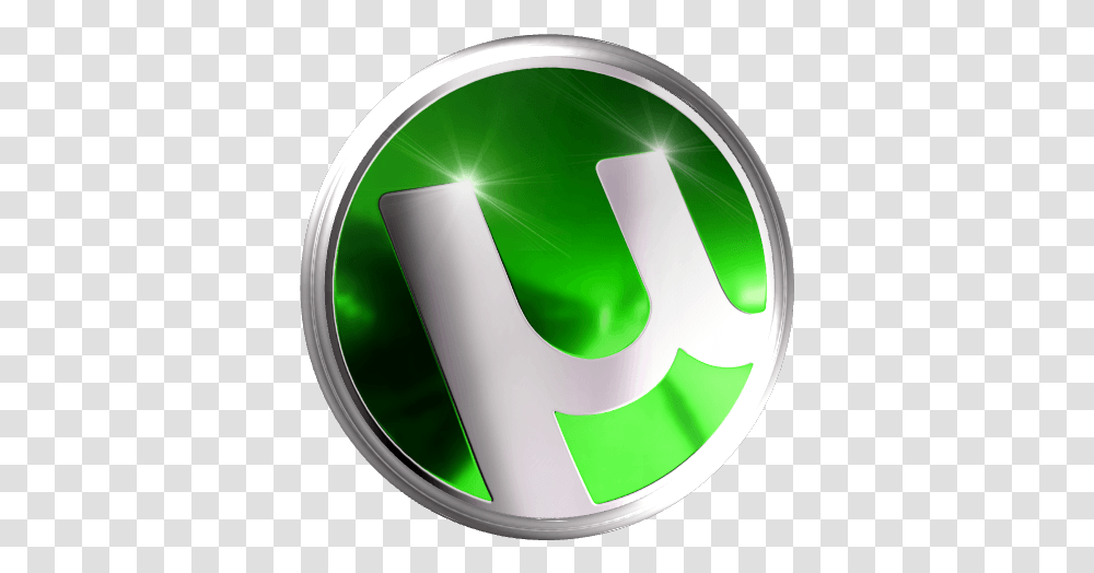 Utorrent 2020 Utorrent, Logo, Symbol, Trademark, Tape Transparent Png