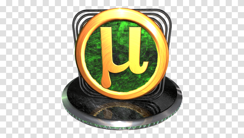 Utorrent Download Free Icon Gold Icons Set 1 On Artageio Winamp Icon, Text, Symbol, Emblem, Alphabet Transparent Png