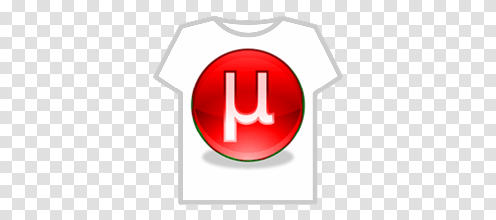 Utorrent Logo Rouge Roblox T Shirt Youtuber, Number, Symbol, Text, Clothing Transparent Png