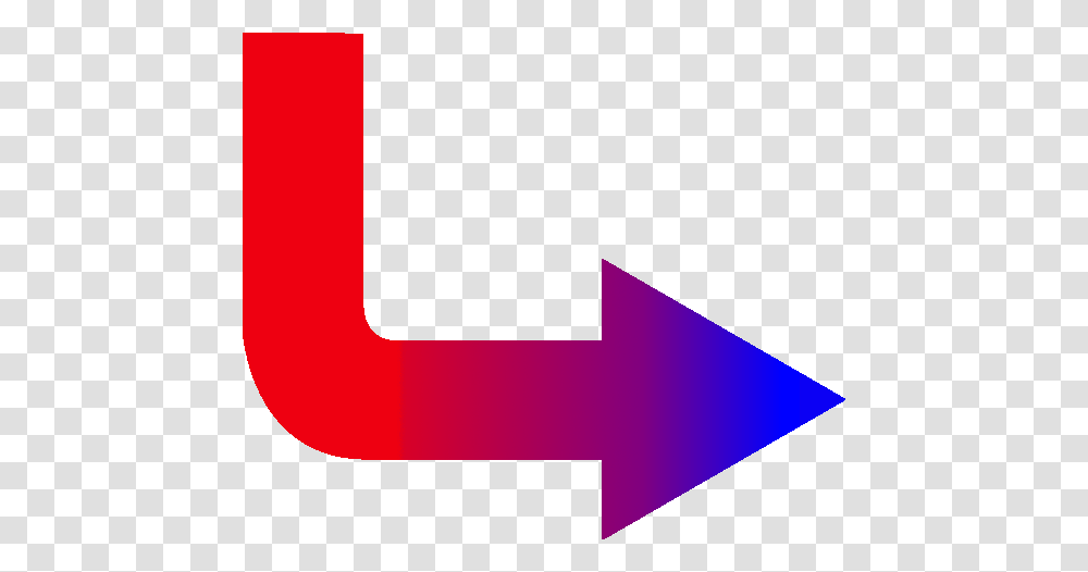 Utr Arrow Gradient, Logo, Trademark Transparent Png